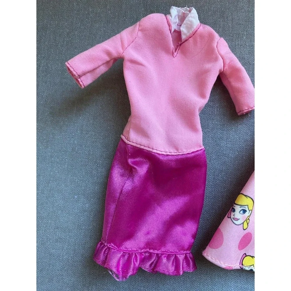 Barbie Doll Clothes Lot Of Three Dresses Pants Disney Pixar